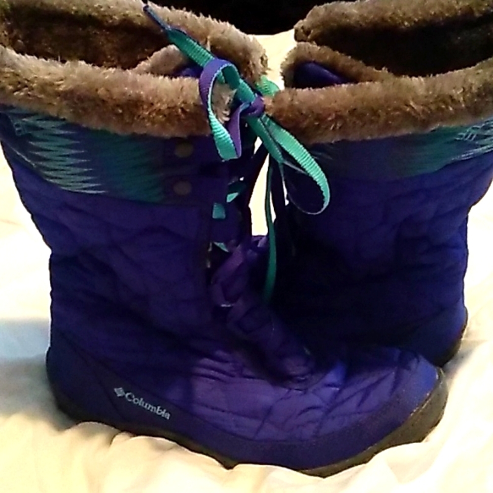 Columbia Kids' Blue Winter Boots